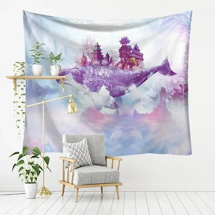 Гобелен с рисунком морского кита — фото 11