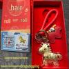 999 Fine Gold Pendant Keychain & Bag Charm - New Year Business Gift