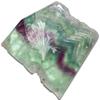 [N2 Stone Natural] Natural Mineral Fluorite / Rough Stone | (11 | "One-of-a-kind" Slice: Approx. 608g, 120x110x21mm | Origin: China)