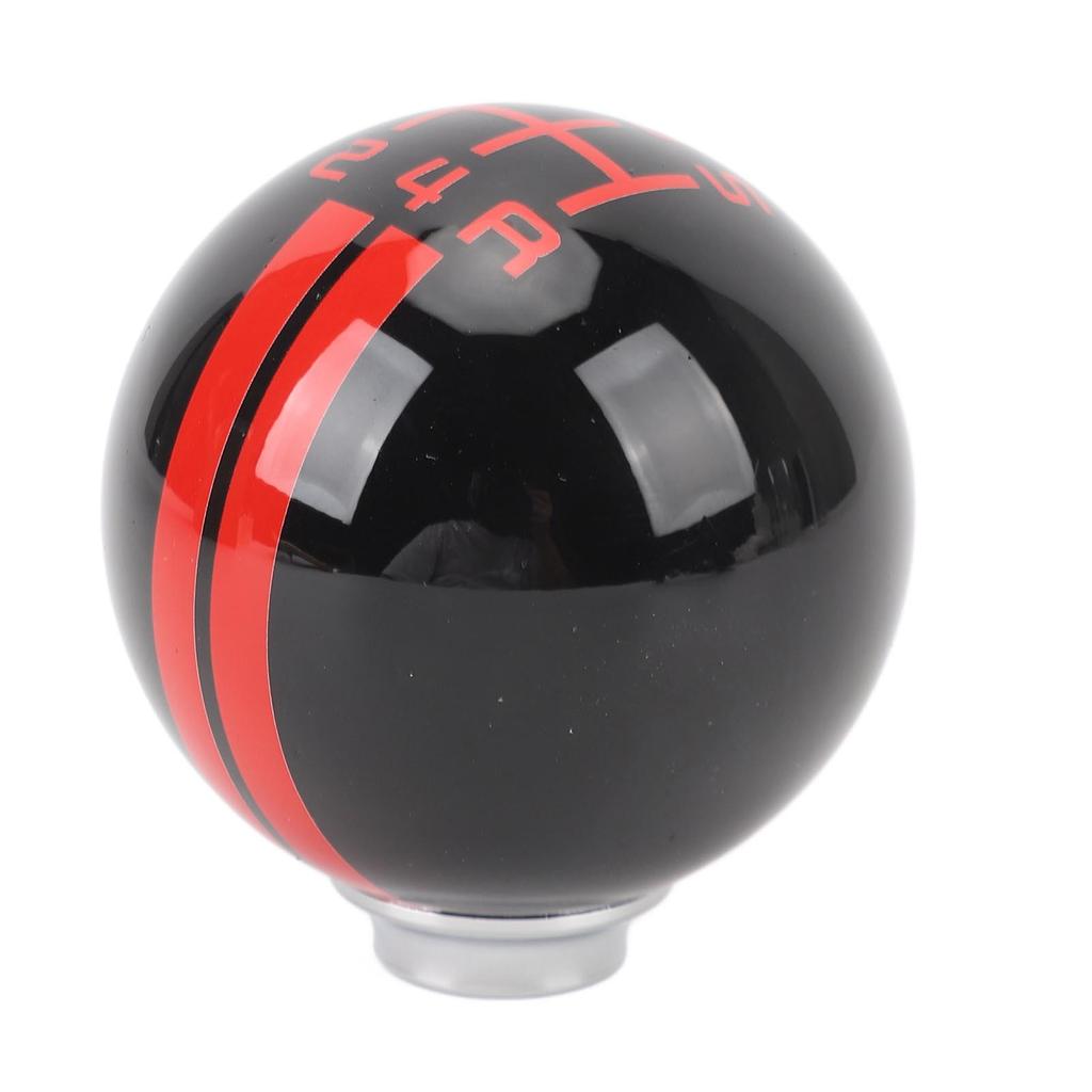 5 Speed Shift Knob Round Ball Manual Shift Knob with 3 Adapters for Mustang 1967‑2018
