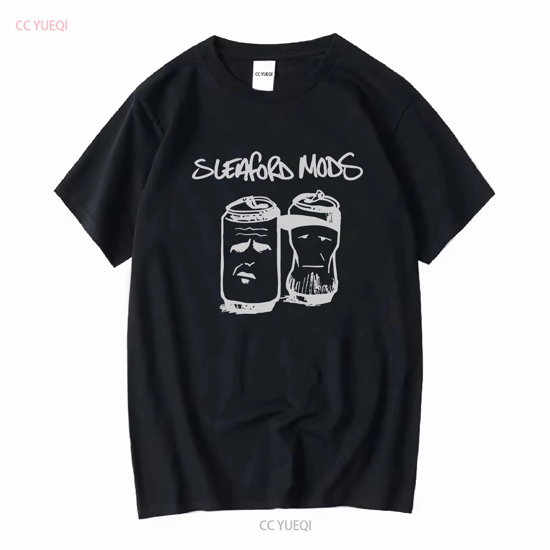 

Sleaford Mods T Shirt English Post Punk Music Duo Electro Jason Williamson Andrew Fearn Black White long or short sleeves 4XL