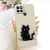 For Infinix Smart 6 X6511 X6511B X6511E Cute Cat Flower Cartoon Phone Case For Infinix Smart6 Shockproof Soft Silicone Bumpers