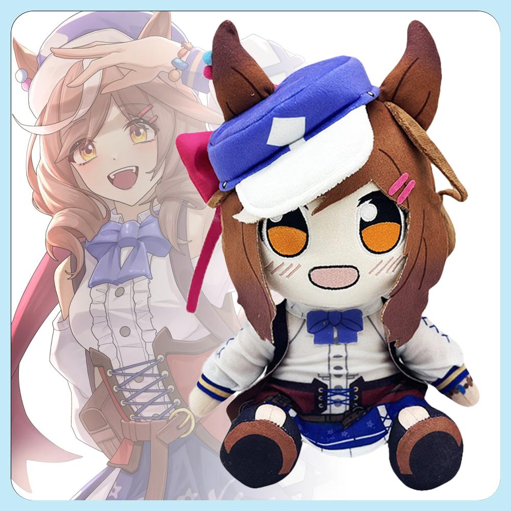 27cm New Uma Musume Pretty Derby Plush Toys Movie Stuffed Animals Cute Cartoon Soft T.M. Opera O Dolls Periphery for Fans Gifts