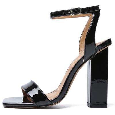 Fashion Luxury High Heels Summer Shoes Woman Sexy Flip Flops Black Red Heeled Dance Office Wedding Shoes Dress Pumps Large Size 45