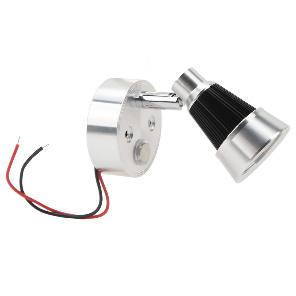 LED Wohnmobil Nachttischlampe mit USB-Ladeanschluss Touch-Schalter Dimmbares Licht für DC 12 bis 24V Autos Boote S