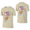 Retro Bowling Star Twinkle Toes Full Of Cotton Feeling Reversible Tshirt Korean Style Salt Style Quickdrying Unisexs Tshirts