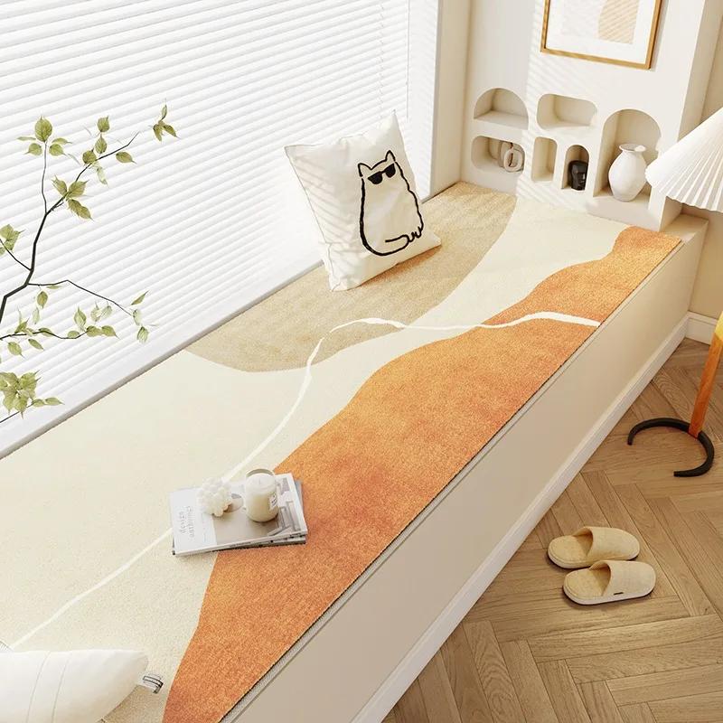 Bay Window Mat Japanese Minimalist Style Home Decoration Bedroom Sill Soft Seat Cushions Living Room Carpet Study Chair Rug