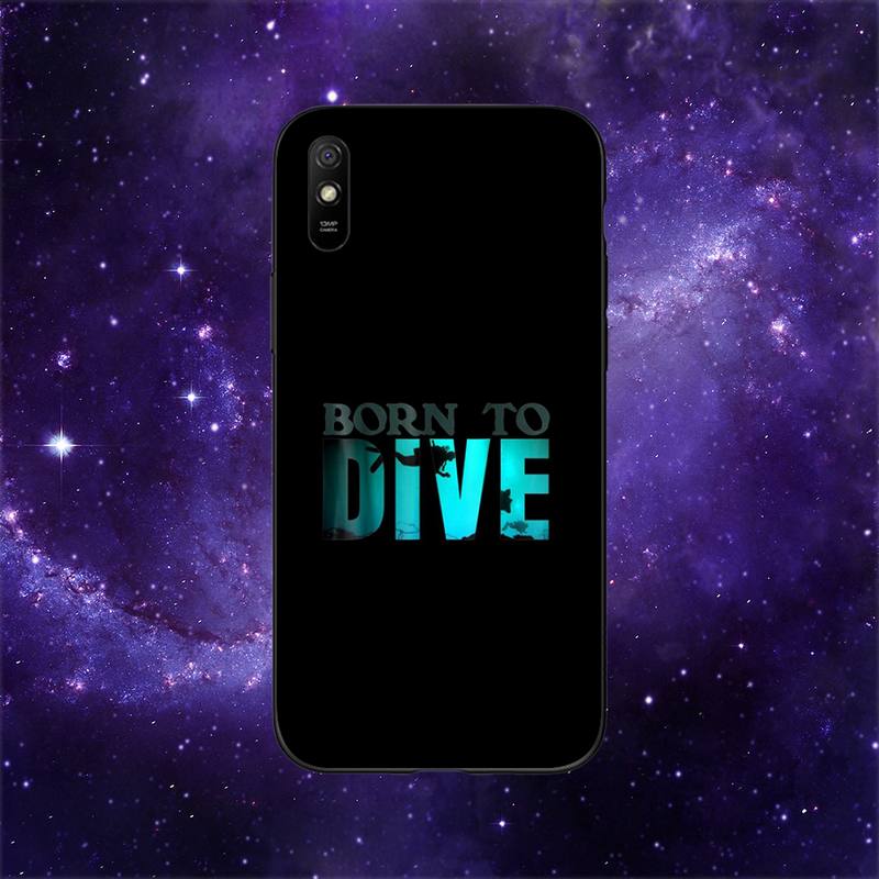 

Чехол для телефона Scuba Diver для Xiaomi9 10 11PRO LITE Redmi NOTE7 8 9 10A PRO K40 Poco3 Shell RedmiNote11Epro