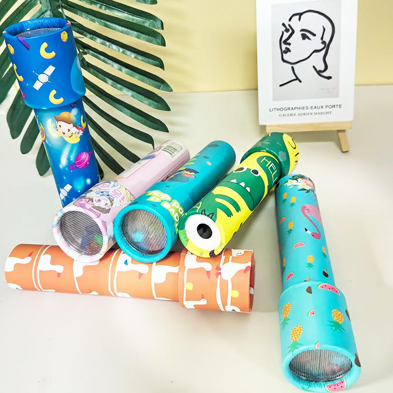 1-3pcs Random Colour Sending Kaleidoscope Rotating Magic Classic Instructive Playthings Classic Nostalgia Ever-Changing Games Children
