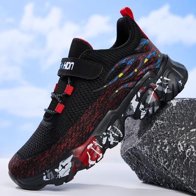 Çocuk Ayakkabıları Kız Erkek Dış Mekan Koşu Ayakkabıları Kaymaz Çocuk Fileli Tenis Okul Günlük Moda Öğrenciler İçin