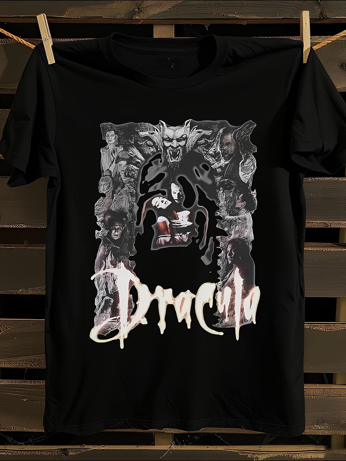 Bram Stoker s Dracula Vampire Print T-shirt M
