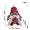 Faceless Doll Forest Old Man Ornament Fashion Plaid Hat Old Man Doll Scene Ornament