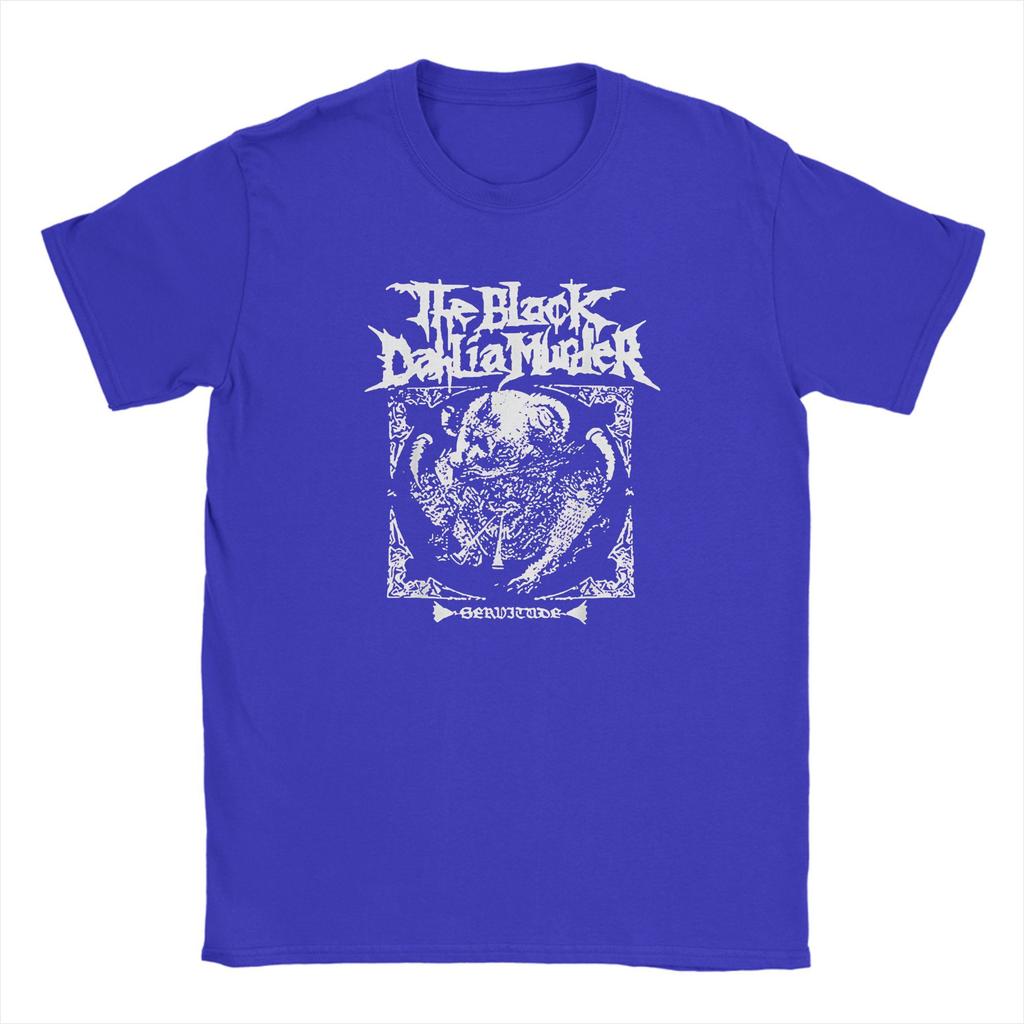 THE BLACK DAHLIA MURDER Band T-shirt Sommar Bomulls T-shirts För Män Nyhet Anpassad Logotyp T-shirt Kortärmad Vintage T-shirts