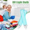 Frische 4 Stück UV UV-C-Lampen 9W G23 Sockel Ersatzlampen für Außen-Teichklärer-Lampen Kompatibel mit UVE9 CF400 CF500
