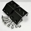 Heavy Duty Rail Brackets Holders Support Clamps with 8mm Threaded Holes for Reliable Mounting of Tool Easy Installation