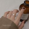 Ring Does Not Fade Niche Design Ins Opening Female High-end Sense Retro Cold Pearl Shell Versatile Irregular