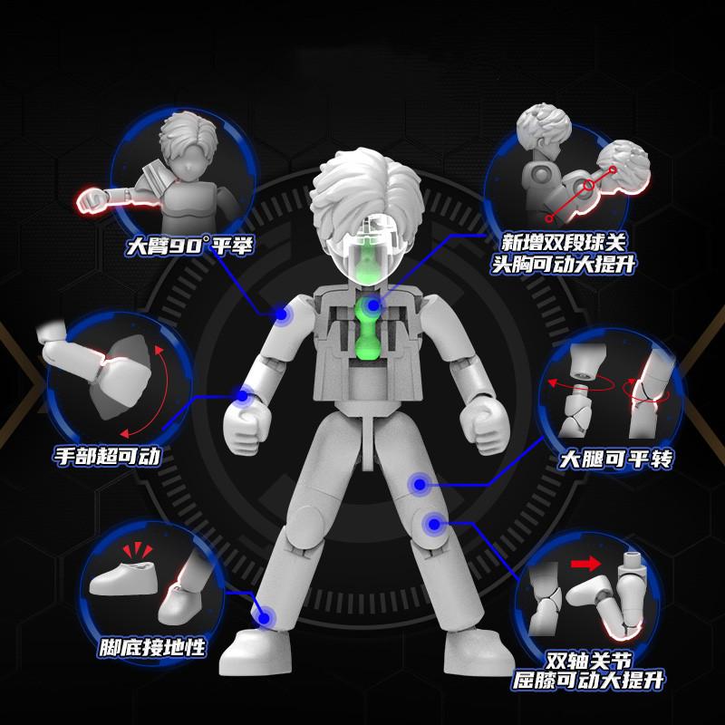 Non-Toxic 1/9Pcs Blokees Blind Box Episode 2 Accelerating The World Kamen Rider Masked Rider 555 Kaixa Delta Model Assembled Toys