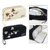 High Capacity Pencil Case 22x10cm Large Compartment Pencil Holder Organizers Travel Makeup Bag for School Office Supplie