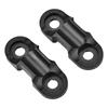 2pcs Ultra Light Aluminium Alloy Bike Brake Shift Cable Base Buckle Clip Accessory