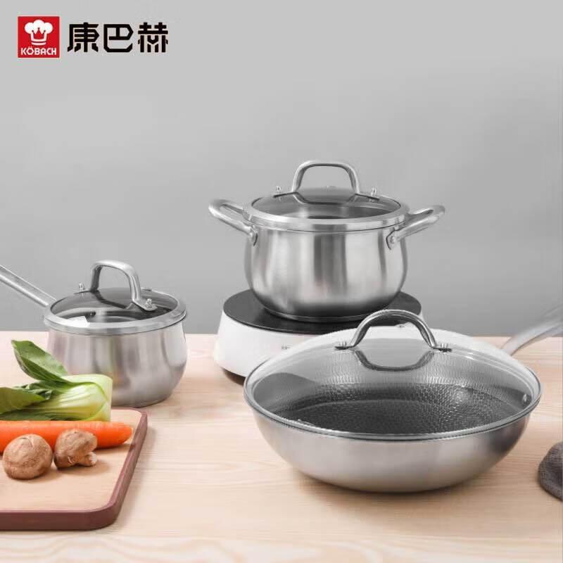 Kangbach Cast Iron 3-Piece Cookware Set