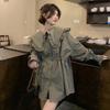 Elastic Waisted Women's Shirt Peter Pan Collar Ruffle Edge Lantern Sleeves Pleated Blouse Spring New Version Loose Female Top