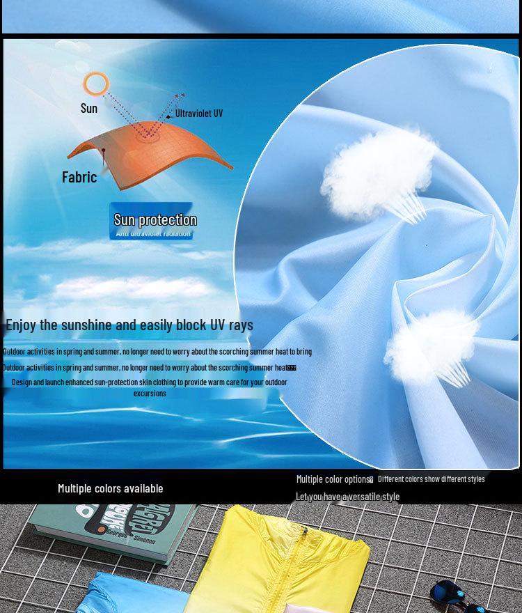 Quick-Drying Gradient Breathable Skin Suit for Couples & Kids – Fishing Clothes with Logo Print