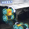 Remote Control Car for Amphibious Stunt LED USB Electric Car Toy for Elementary School Birthday Yummo Educational Technical Standards Compliance