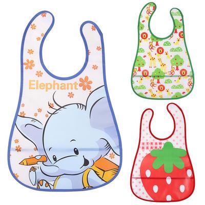 4Pcs 1 Set Baby Bibs Waterproof Feeding Baby Saliva Towel Newborn Cartoon Aprons