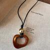 Korean Irregular Pendant Necklace Design Niche Personality Unique Versatile Sweater Chain