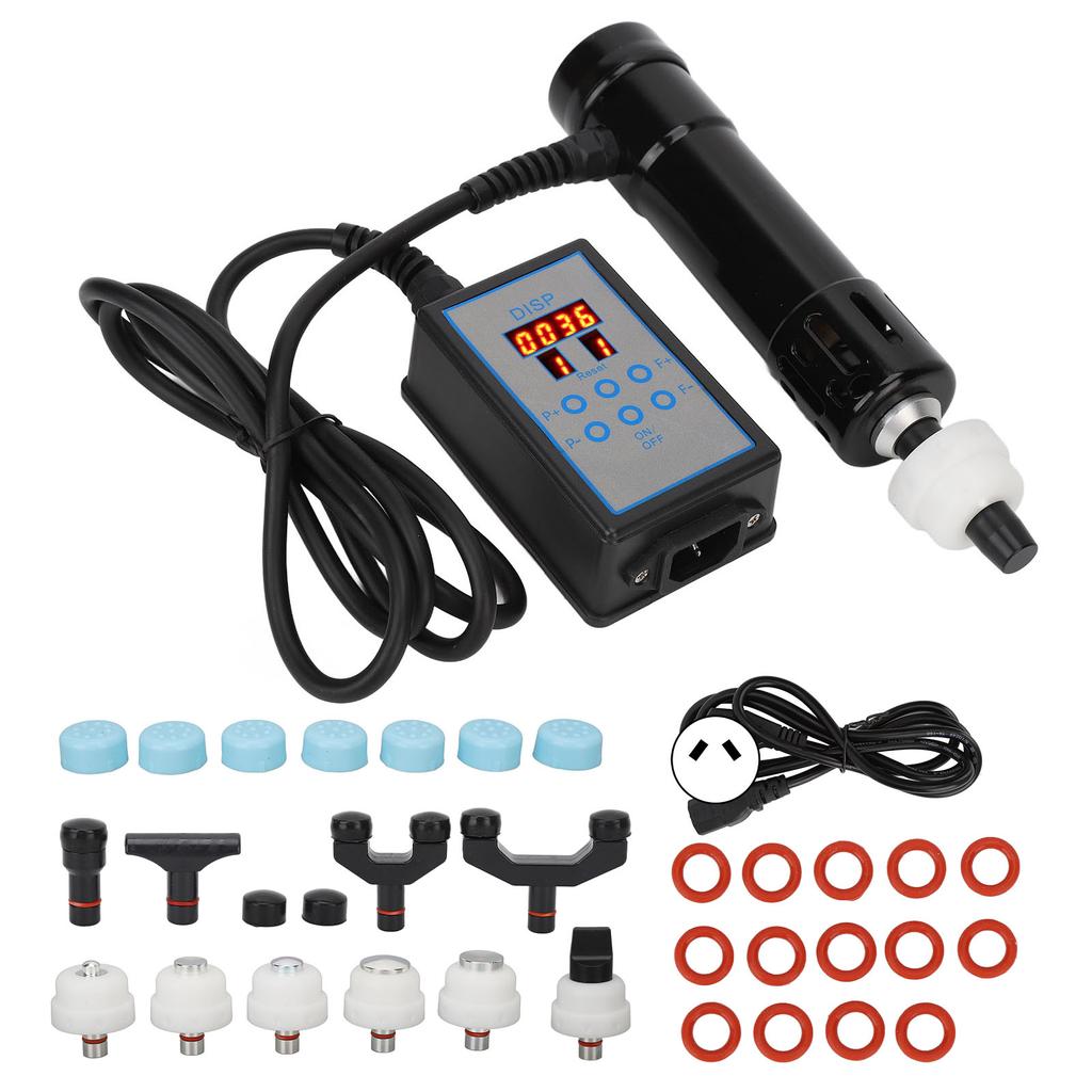 Shockwave Treatment Machine Black Electromagnetic External Shock ED Shockwave Therapy Machine