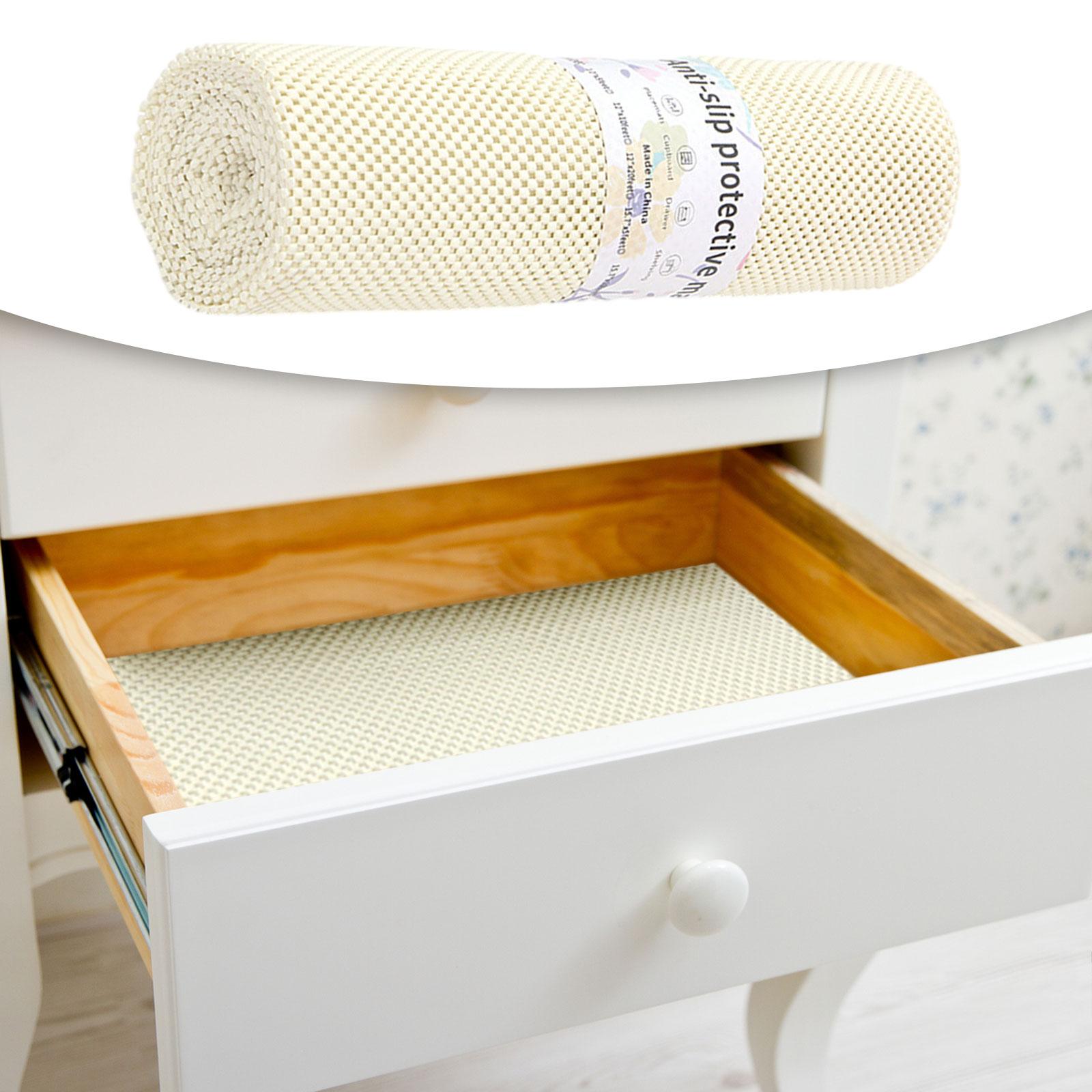 

Подкладка для полок, рулонная защитная подкладка для шкафов, коврик для ванной комнаты, кладовой, кухни белый