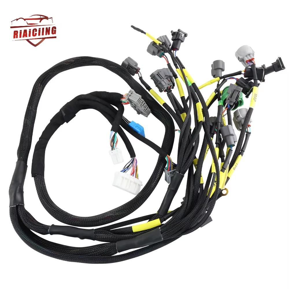 Racing Car Tucked Engine Stand Alone Harness Harness For Civic Integra B16 B18 D16 Budget D & B-series OBD1 Engine Compartment