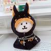 For 17cm Labubu Doll Clothes Fashion Clothes Cloak Doll Clothes Color Match Cape Dolls Accessories Cute Decoration Little Clothes