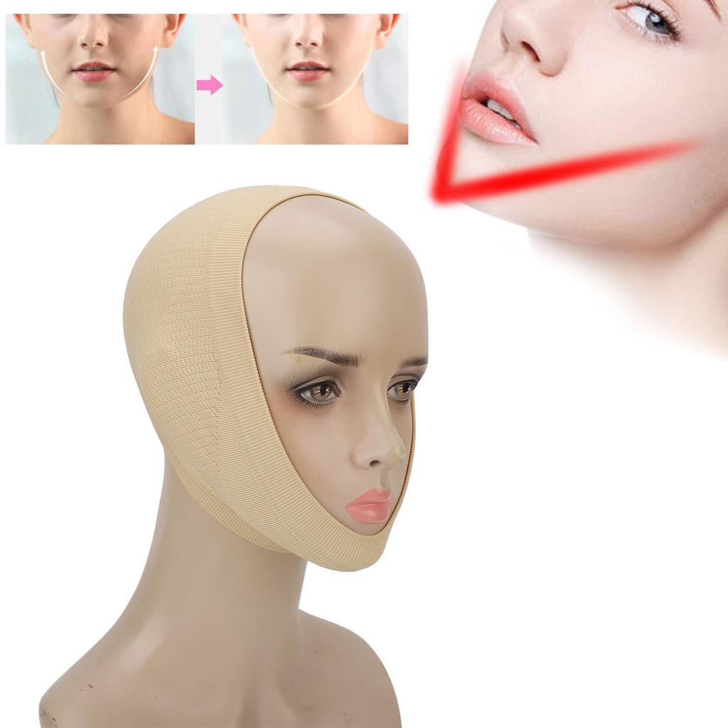 Face Strap Slimming V Shaped Lifting Belt Reduce Double Chin Breathable Face Slimming Belt