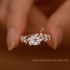 S925 Silver Ring Moissanite Laurel Muse Temperament Premium Ring Gift for Girlfriend