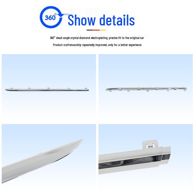 Mercedes-Benz E-Class Bumper & Door Decorative Strips: Anti-Collision for E200L, E300L, E320L