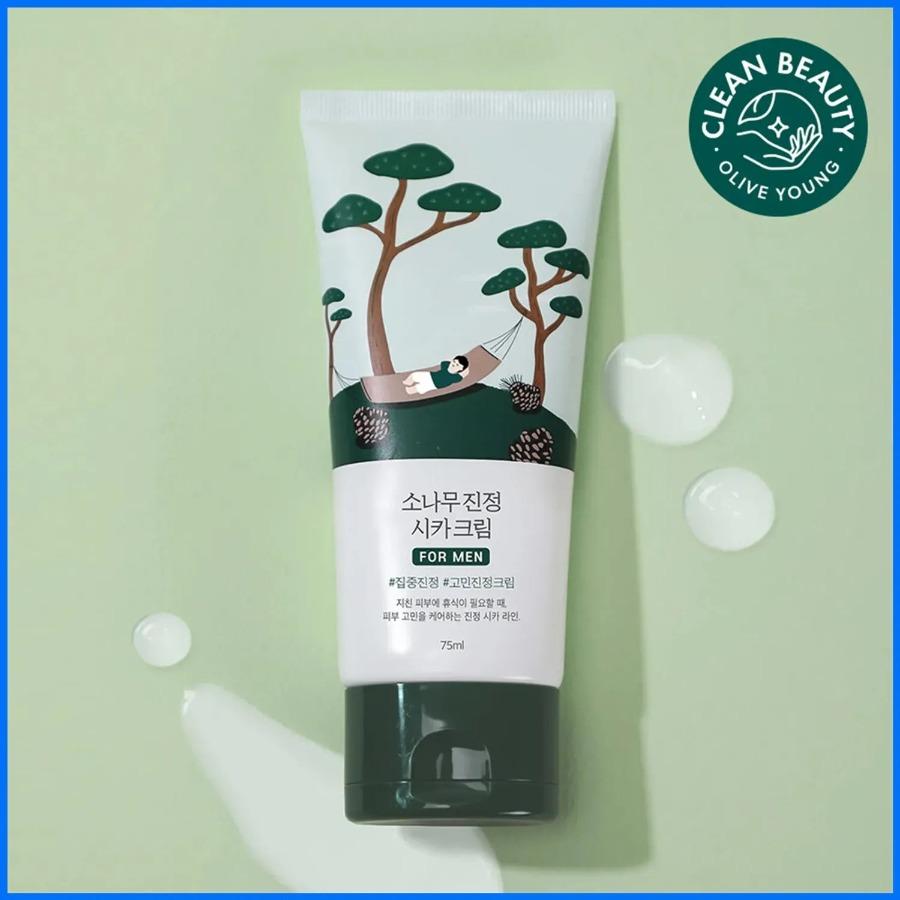 ROUND LAB For Men Pine Calming Cica Cream 75mL Cream 75mL
