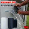 1PC 5 Ft (1.5 M) All-Purpose Waterproof Patch & Repair Tape - Self-Adhesive PVC Sealant for Pipe Leaks, Roofs, Boats