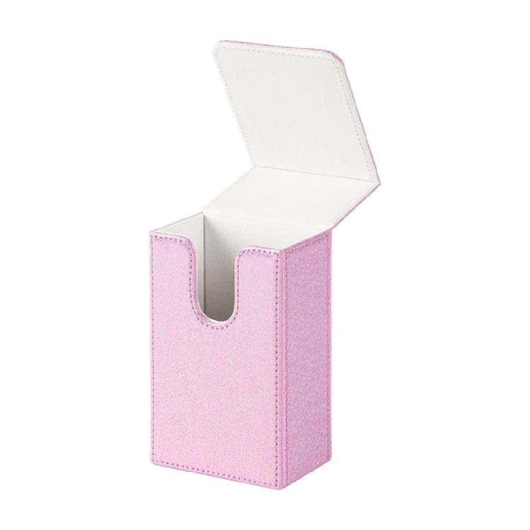 Sun Moon Tarots Card Box PU Leather Storage Case Portable Card Container Divination Storage Box Card Container Easy to Carry