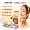 Kojifab Kojisäureseife 2% mit 1% Alpha-Arbutin & Sheabutter – Anti-Pigmentierungsseife zur Entfernung von dunklen Flecken, Hautaufhellung & für einen gleichmäßigen Teint – Na