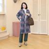 Shiz Madam Missong Art Fit Pleated Quilted Coat J31761