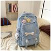 School bag for female junior high school students, high value, cute bow backpack, large capacity, grade 3 to 6 primary school students backpack