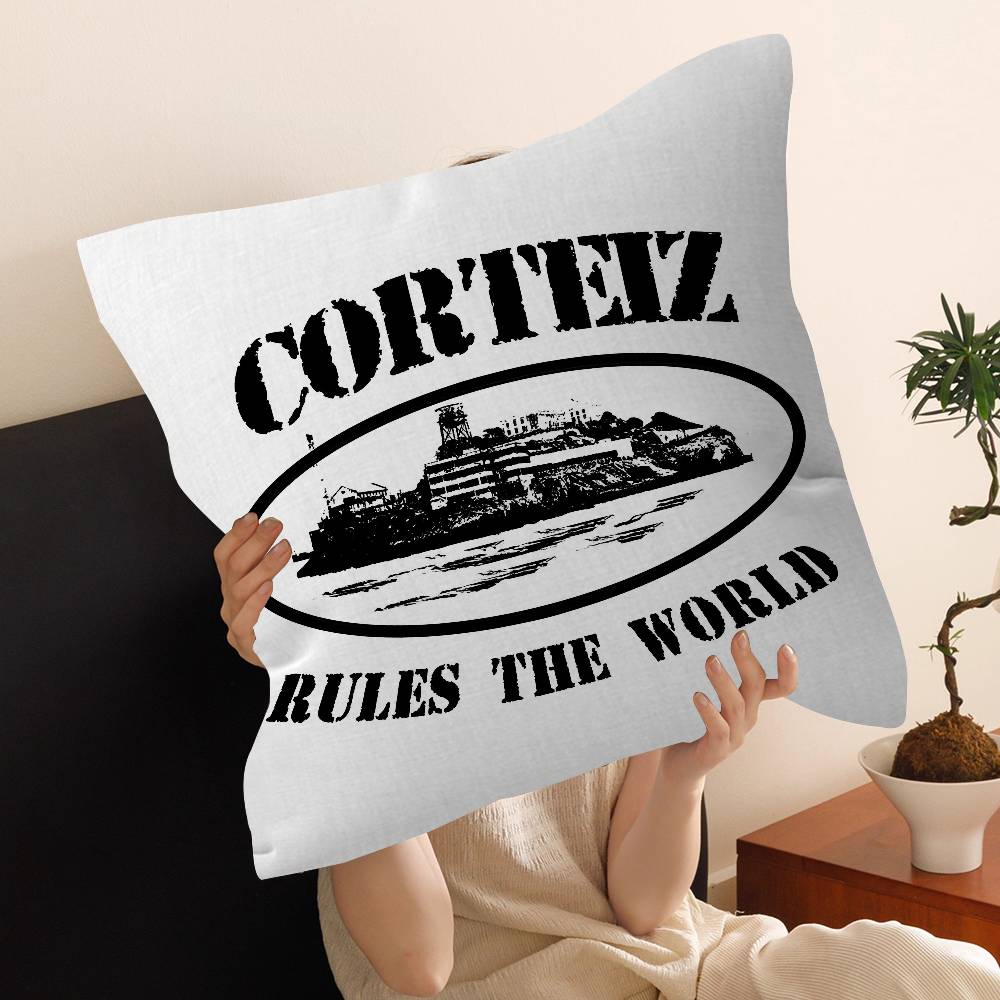 Fashion Brand CCorteizS Pillow Cushion Cover Pillowcase Living Room Sofa Home Decor Customized