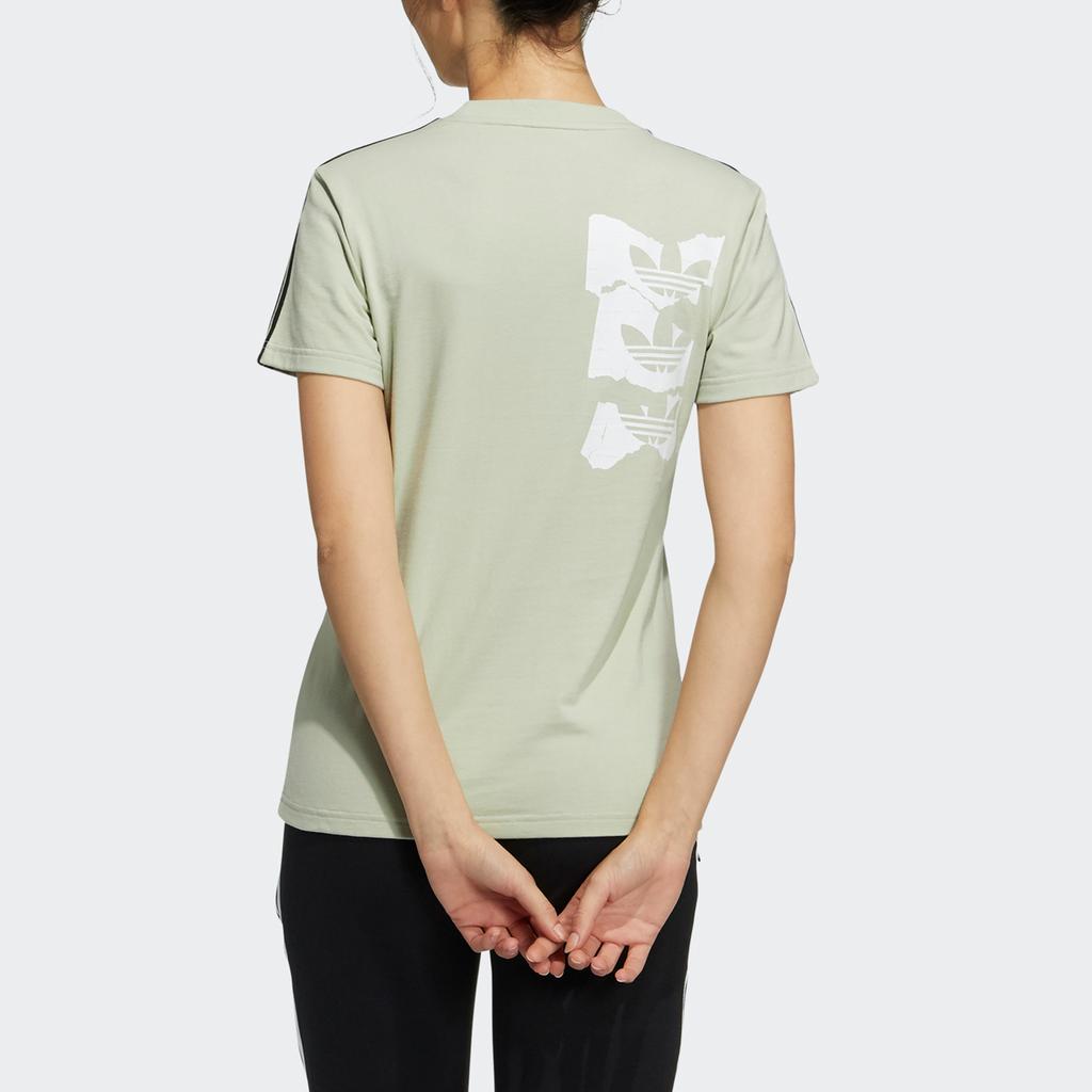 Adidas Originals T Shirt Women's Light Green HA1491