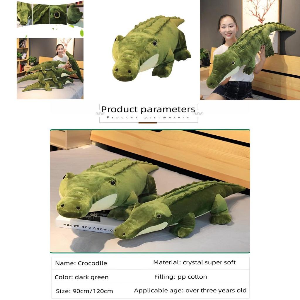 Green Lyle Lyle Crocodile Plush Toy Surface Washable And Easy To Clean