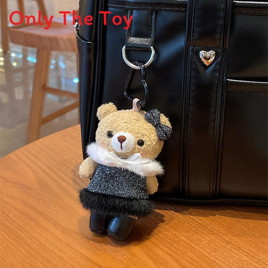 Plush Bear Keychain With Elegant Design For Kids And Adults