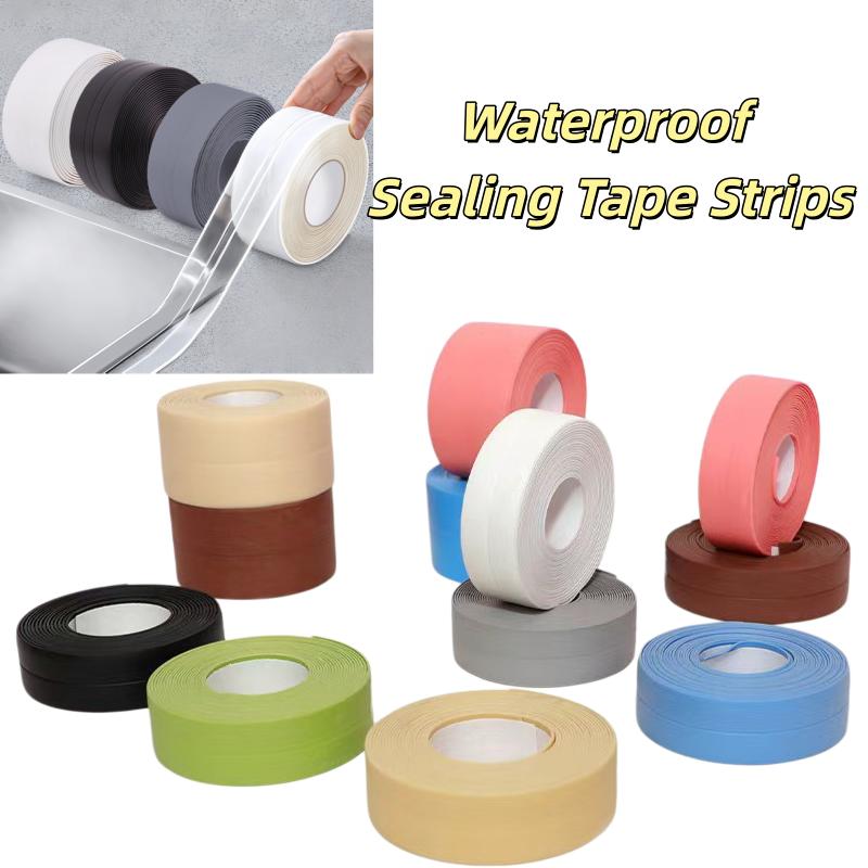 Waterproof Sealing Tape Strips PVC Self Adhesive Wall Sticker for Bathroom Shower Bath Seal Caulk Strip Kitchen Sink Mold