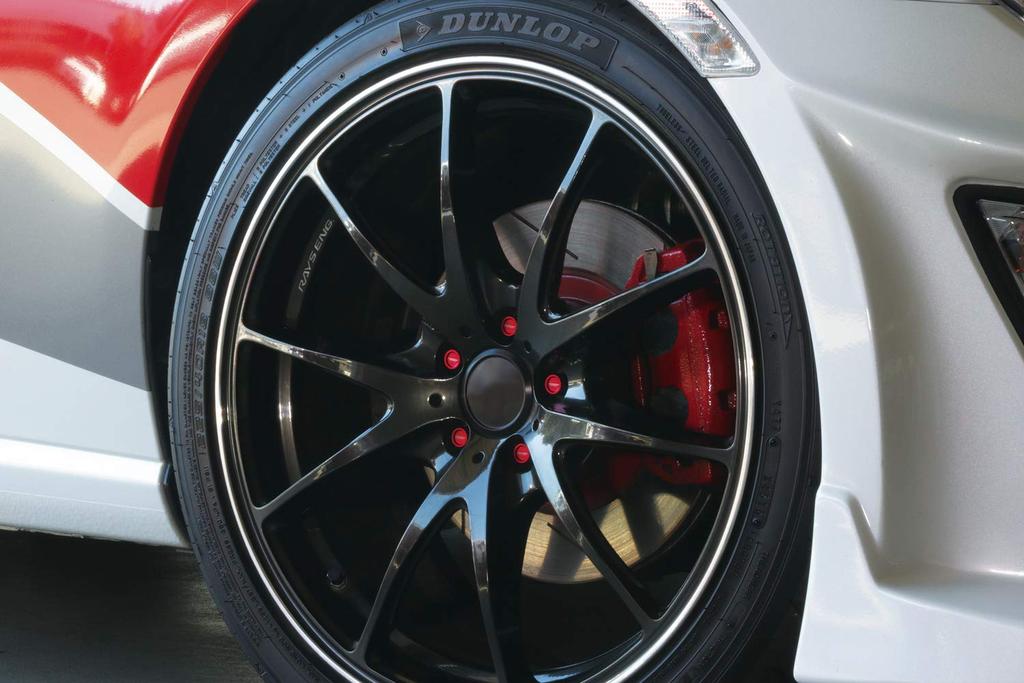 MONSTER SPORT Heptagon Wheel Nuts M12 x Set of for Kei Compact and Type-2, P1.5, 16, Red, Cars, Cars, Toyota, Honda, Mazda, Mitsubishi, Daihatsu,