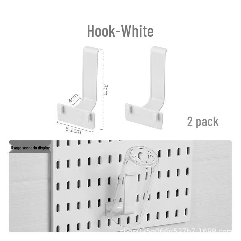Desktop Pegboard Organizer – Standable/Adhesive No-Drill Storage Dividers for Desk Accessories