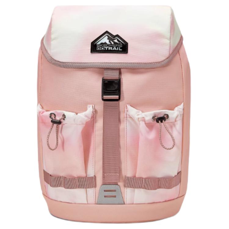 Skechers Simple Fashion Comfortable Practical Fabric Backpack Women backpacks Light-Pink P424K036-00FT Light Pink